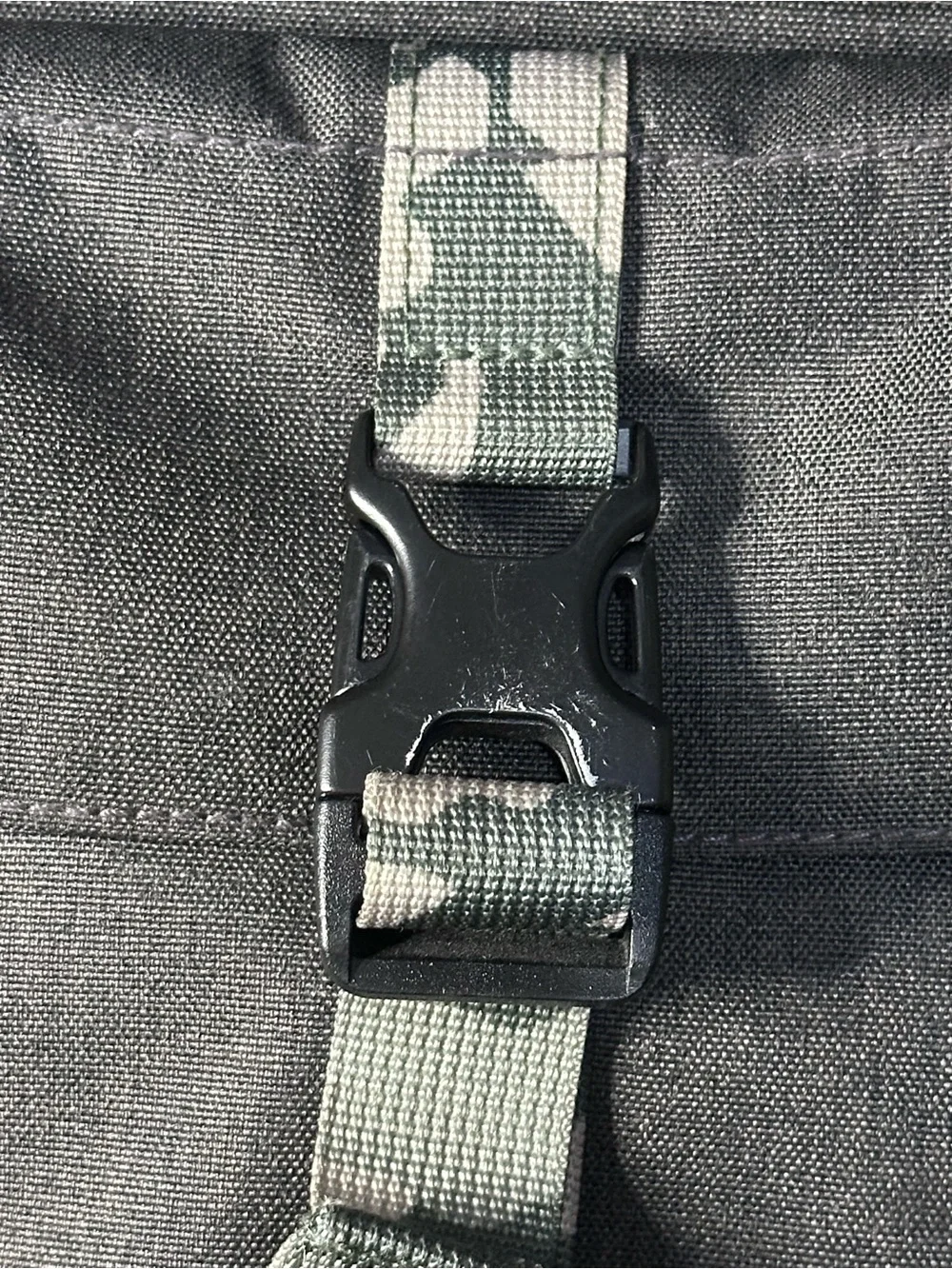Under Armour Project Rock Men's Black with Gray Camo Accent Backpack
